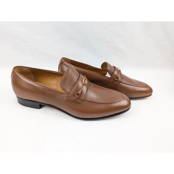 Gucci Supple Lamb Loafers in Cuir BNWB 9.5 US - Picture 2 of 7